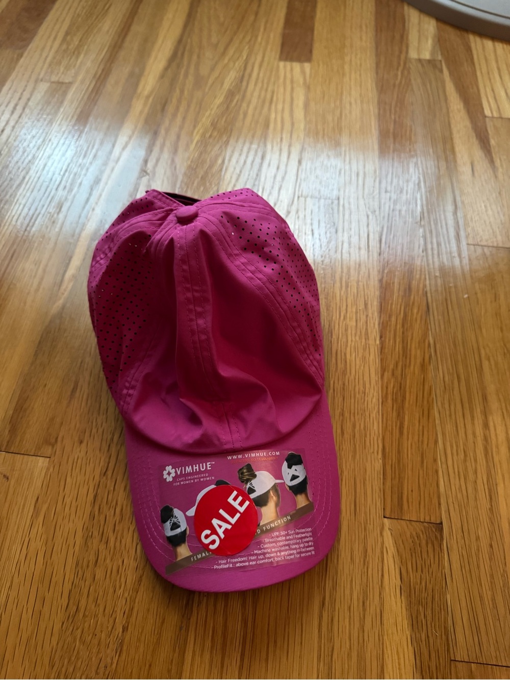 Pink Performance Baseball Cap